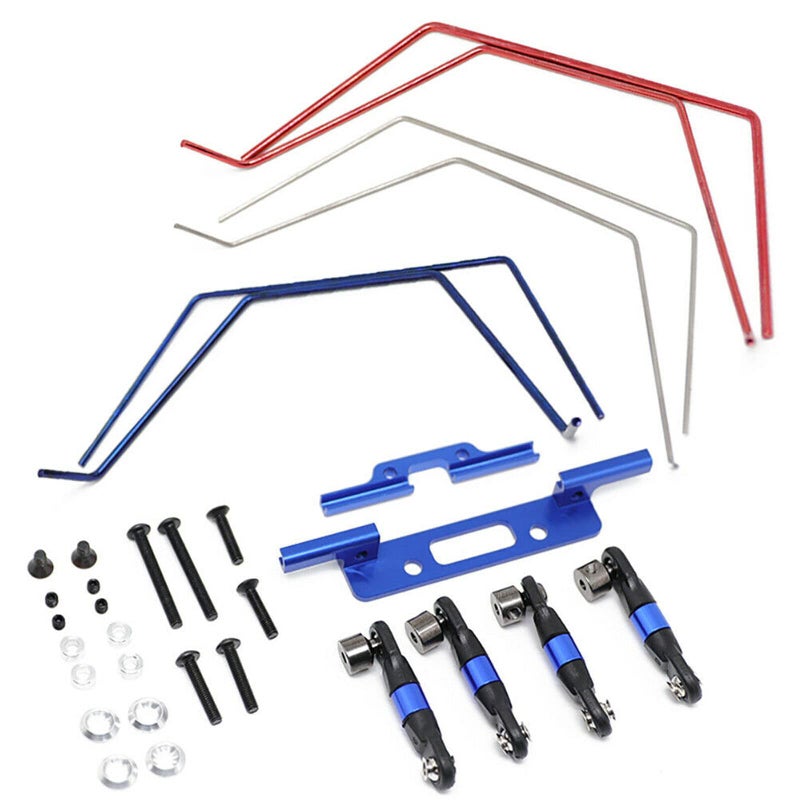 TEAMWILL Front Rear Wide Sway Bar Set for 110 Short Course Truck Traxxas Slash 2WD - Image 2