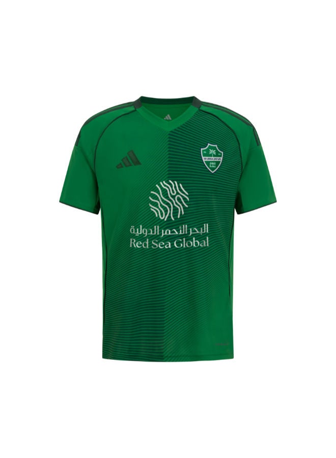adidas قميص الأهلي الأساسي لموسم 25/26 أخضر  - Image 1