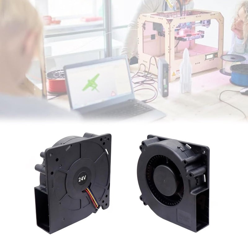 Powerful 24V 4Pin DualBall Bearing DC24V Blower Fan for P1P 3D Printer Cooling 12032 12CM 4000RPM Cooling Fan - Image 2