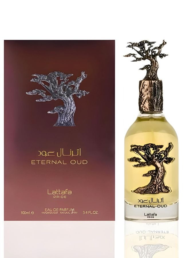 لطافة عطر اترنال عود من لطافة رجالي نسائي او دي بارفيوم 100 مل - Image 2