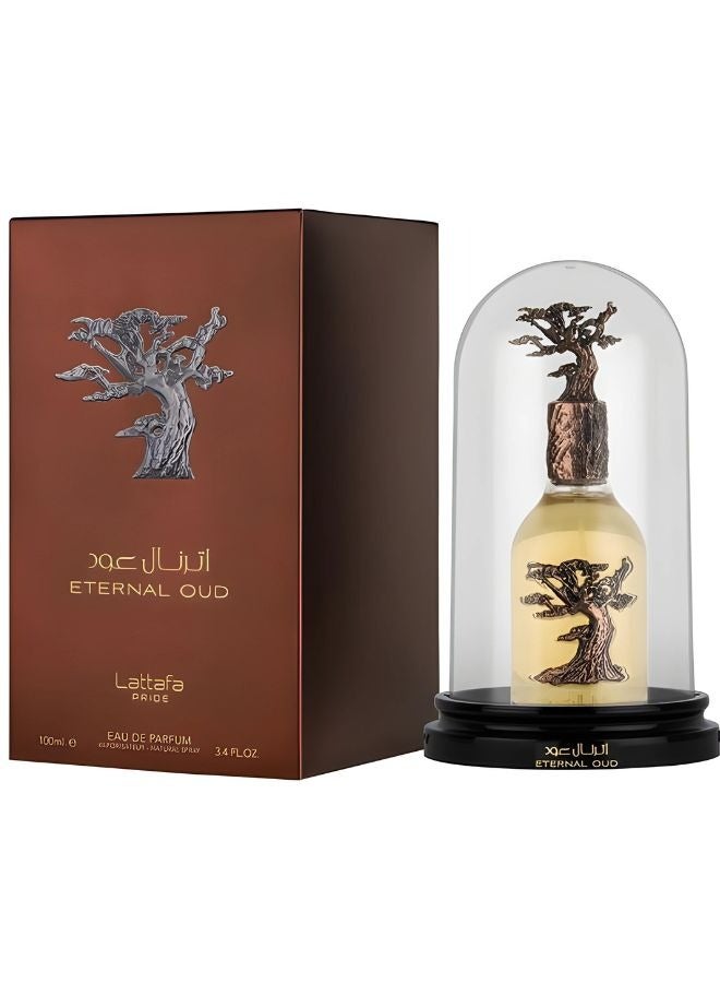 لطافة عطر اترنال عود من لطافة رجالي نسائي او دي بارفيوم 100 مل - Image 3