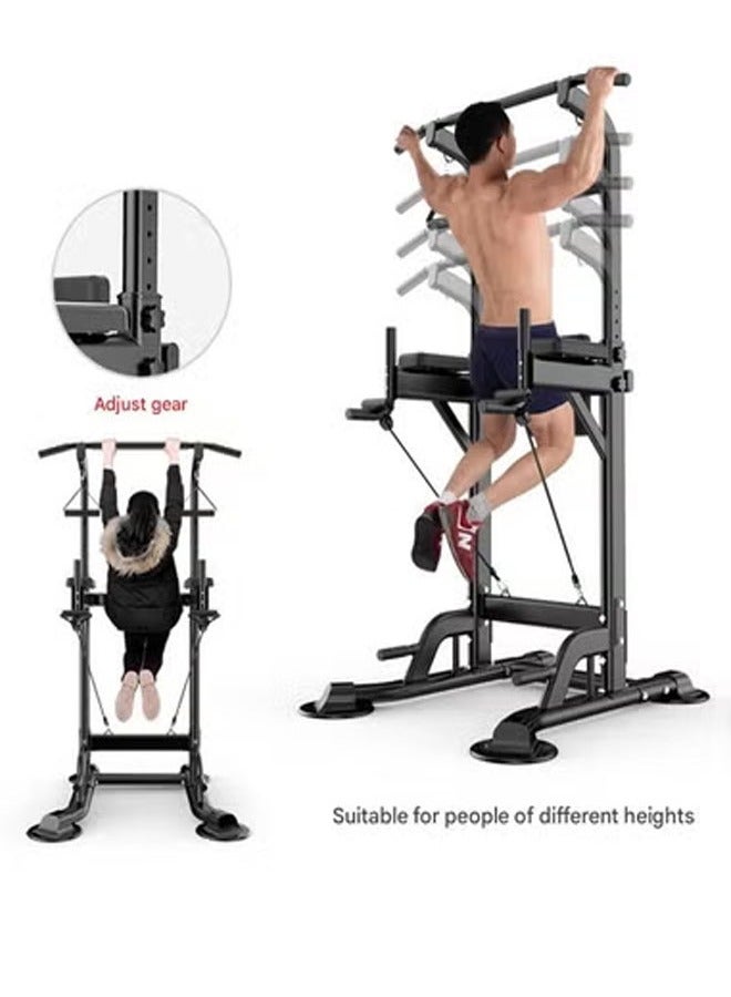 keke Multi-Function Adjustable Power Tower Pull-Up & Dip Station Strength Training Equipment for Gym - Image 3