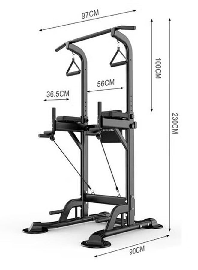 keke Multi-Function Adjustable Power Tower Pull-Up & Dip Station Strength Training Equipment for Gym - Image 2