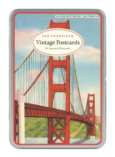 CAVANILLI & CO. Cavallini San Francisco Carte Postale, 18 Postcards per Tin - Image 2