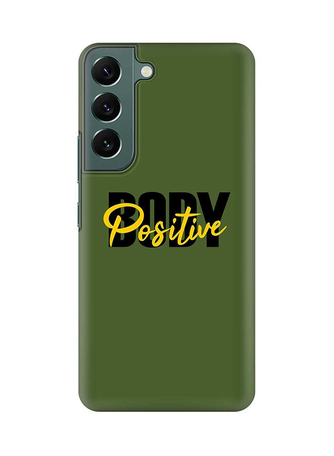 Stylizedd Case for Samsung Galaxy S22 5G Slim Snap Classic Series Shield Matte Finish Print - Body Positive - Image 1