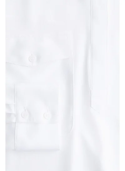 H&M Band-collar blouse