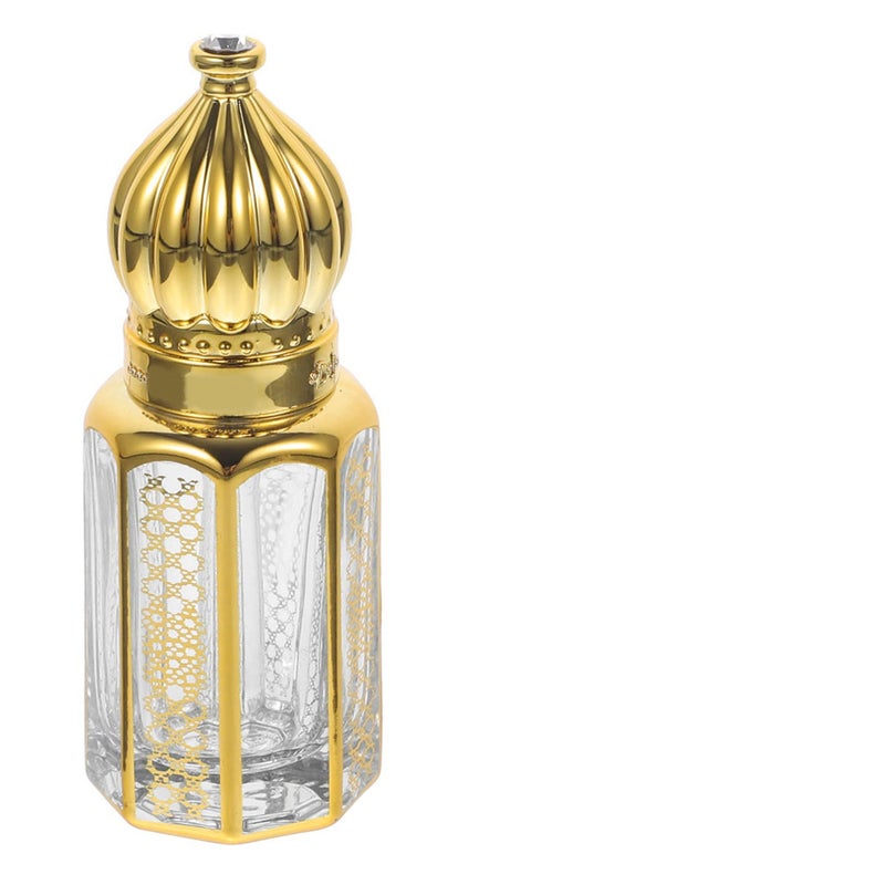 زجاجات عطر كريستال لعبوة الزيوت العطرية بحجم 3/6/12 مل - زجاجات عطر للسفر - قارنات عطر عينة - زجاجات عطر عربية - زجاجات عطر راقية - زجاجات زيوت عطرية فارغة - زجاجات عطر عربية دبي للسفر والعلاج بالمساج - Image 1