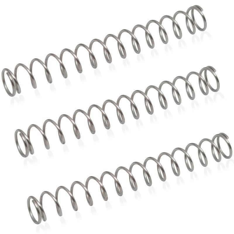 ERDANER Ballpoint Pen Compression Springs,Gel Pen Press Spring,Wire Diameter 0.4mm, Outer Diameter 4mm, Total Length 30mm(100pcs) - Image 5