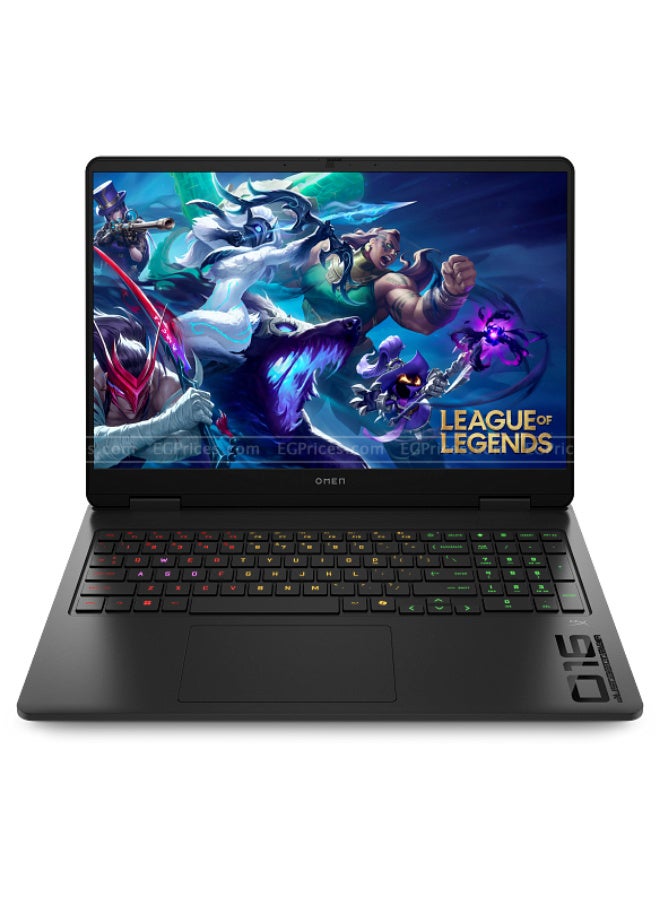 LAPTOP-HP-OMEN-Gaming 16 ULTRA7 AM0026NE 255H 16G 512 RTX 5050 8G WIN11 CJ1Q0EA Black