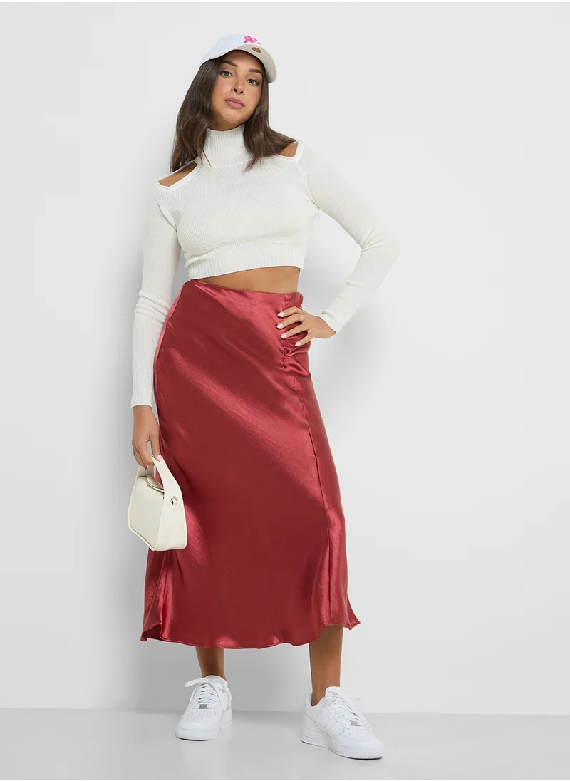 Ginger Cold Shoulder Detail Sweater