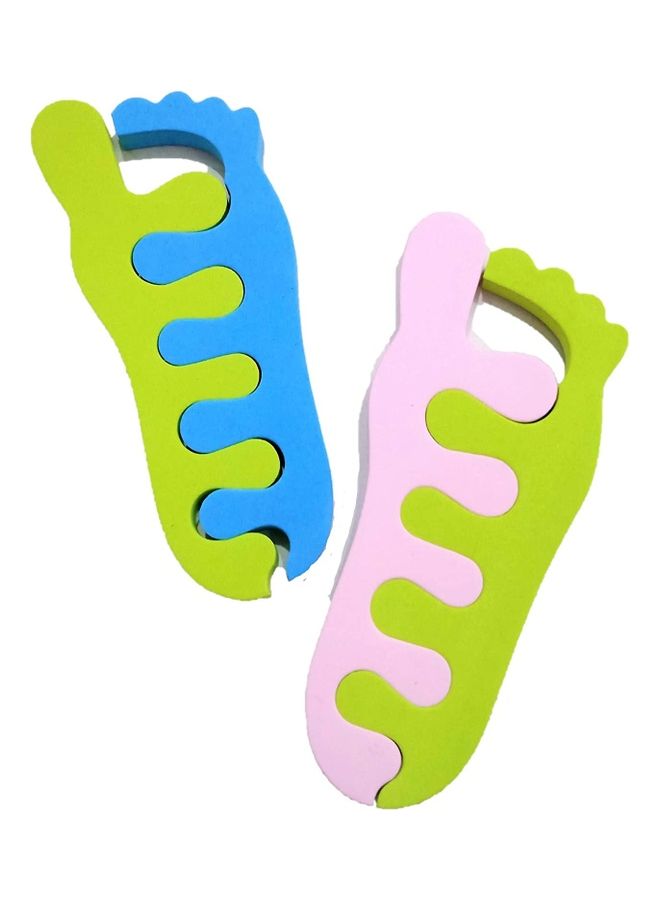 NIBEMINENT Pair of 2 Toe Separators Multicolour - Image 1