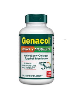 Genacol Genacol Natural Eggshell Membrane & Collagen Peptides Supplement for Joint Comfort & Flexibility | Gluten-Free, Non-GMO Joint & Mobility 180 Capsules  - Image 1
