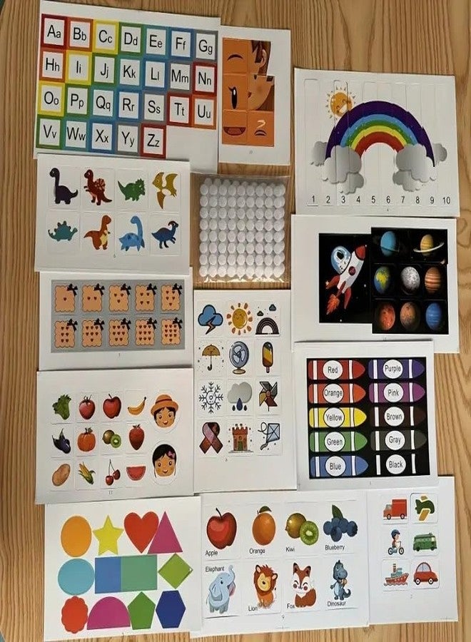 CRIYALE Busy Binder Book for Toddlers 2 3 4 5 6 Years Old, Kids Sensory Montessori Educational Toys, Preschool Learning Activity and Early Quite Velcro Book for Boys & Girls Develops Fine Motor Skills - Image 3