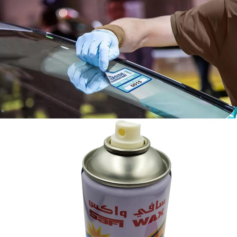 SAFI WAX Pro-Strength Sticker and Pitch Glue Remover, 450ml – Fast-Acting Spray Cleaner - Image 4