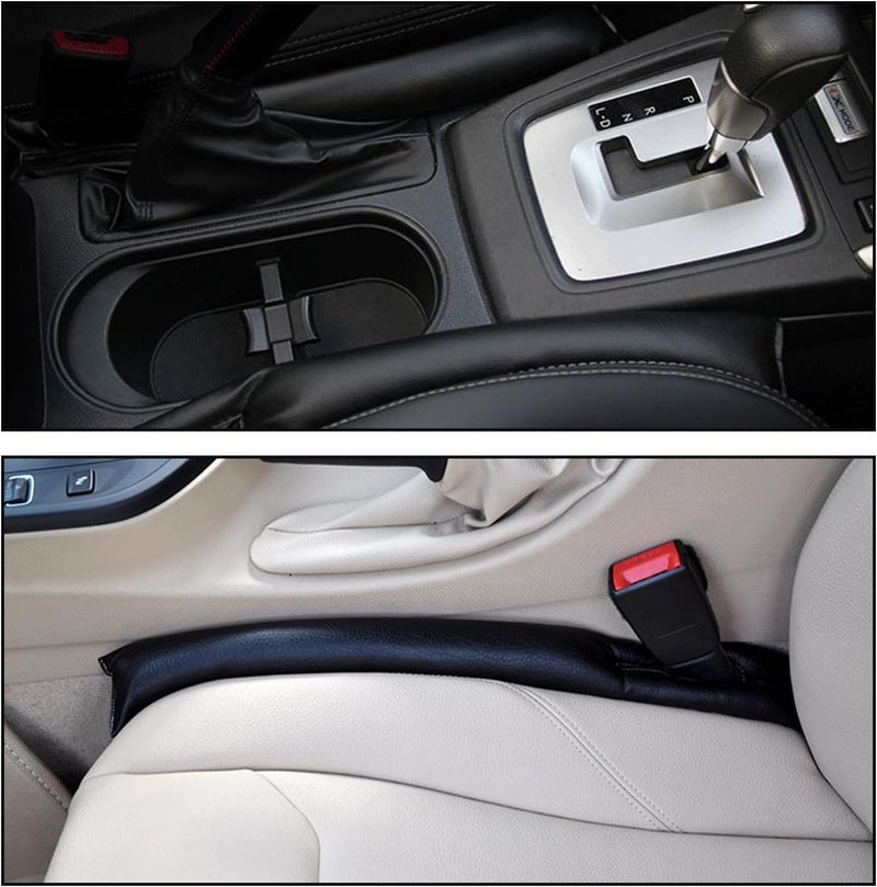 Car Seat Hole Filler, Barrier and Blocker Interior Accessories to Prevent Small Items Falling Into the Hole (Black) 2 - Image 2