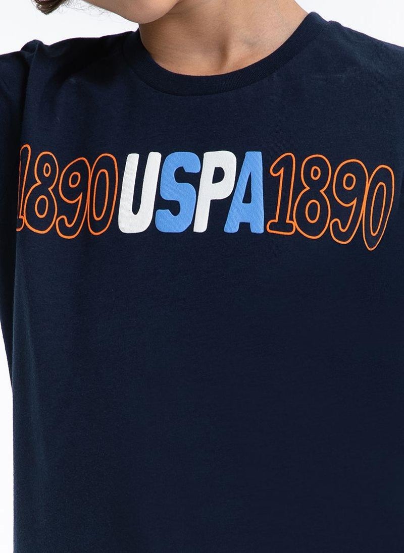 U.S. Polo Assn. U.S. Polo Assn. Boys Navy Bermuda Set - Image 4