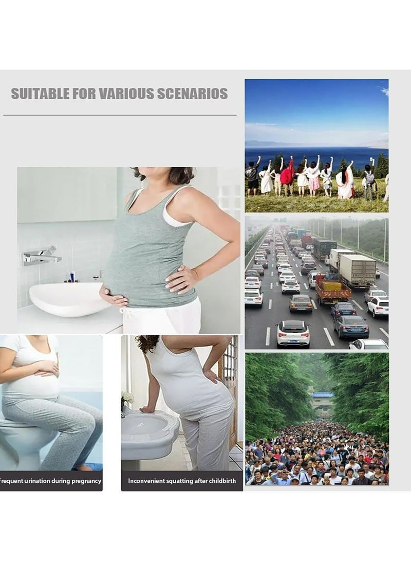 30 Pieces Pee Funnel for Women, Portable Disposable Female Urinal, Waterproof Urinal Funnel for Travel, Camping, Hiking, Injury, and Pregnancy Use - Image 5