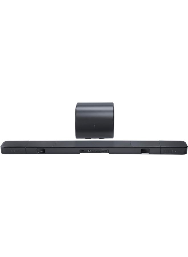 JBL BAR 1300MK2 11.1.4 Channel Soundbar with Detachable Wireless Surround Speakers, Dolby Atmos® & DTS:X, 2470W Max Power, 8” Dual-Driver Subwoofer, Bluetooth & Wi-Fi, HDMI eARC JBLBAR1300M2BLKUK black - Image 3