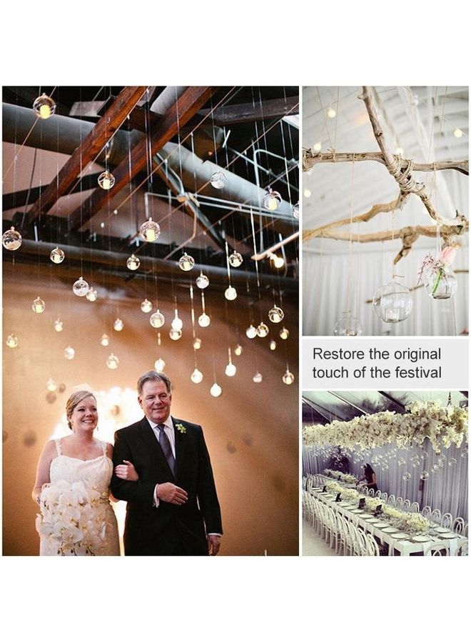 بي جي إم كرة دائرية للزينة مصنوعة من البلاستيك شفافة للغاية متعدد الألوان - Image 5