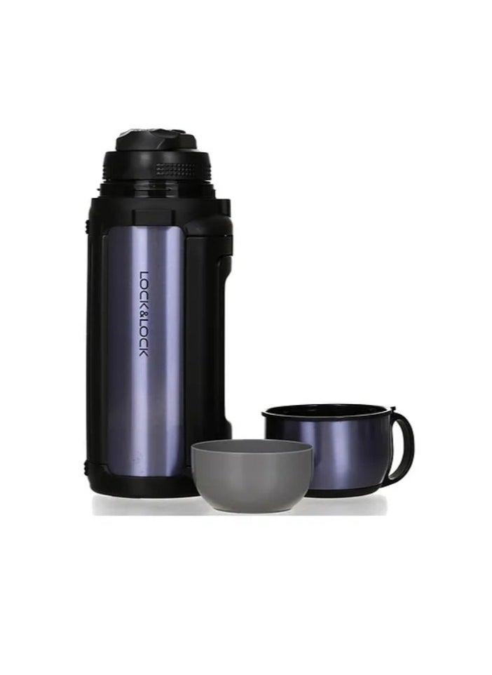 LOCK & LOCK LocknLock 1.5L Giant Hot Tank – Insulated Stainless Steel Beverage Bottle in Light Blue (LHC1426BLU)  - Image 3