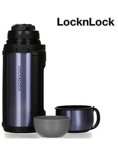 LOCK & LOCK LocknLock 1.5L Giant Hot Tank – Insulated Stainless Steel Beverage Bottle in Light Blue (LHC1426BLU)  - Image 2