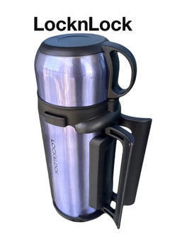 LOCK & LOCK LocknLock 1.5L Giant Hot Tank – Insulated Stainless Steel Beverage Bottle in Light Blue (LHC1426BLU)  - Image 3