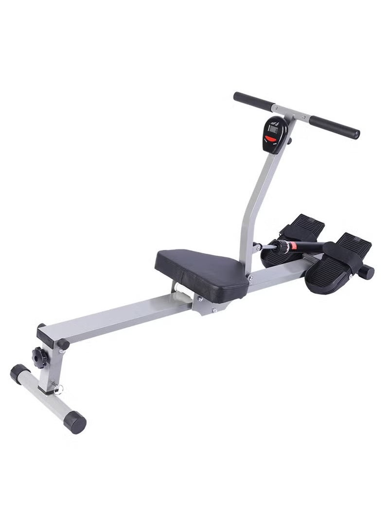 شو وو جهاز تجديف صامت بـ 12 مستوى للاستخدام المنزلي - نظام هيدروليكي قابل للطي، سعة 150 كجم، مثالي للياقة البدنية المنزلية في السعودية - Image 2