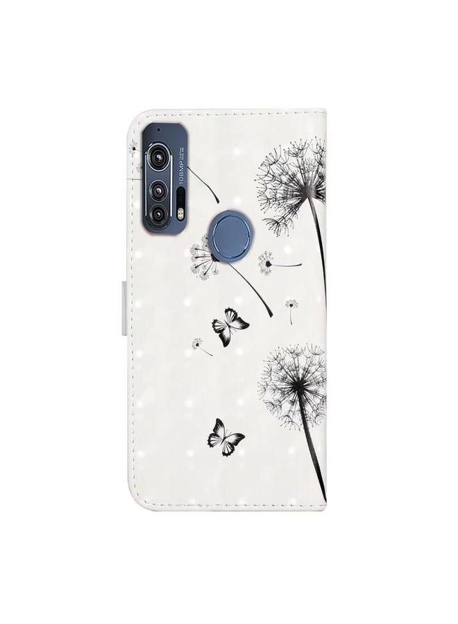 S-TOP Case For Motorola Edge+ Oil Embossed 3D Drawing Leather Phone Case - Image 3