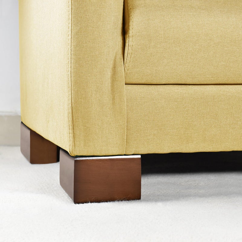 AORYVIC Solid Wood Legs for Furniture, L-Shaped Bed Risers, Furniture Legs for Sofa Couch Dresser Cabinet Table, Couch Sofa Feet, Furniture Risers, Bed Lifters 4 Pack - Image 2