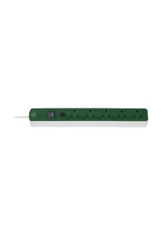 Brennenstuhl 5-Socket Extension Cord Green 3 m 1153253329 