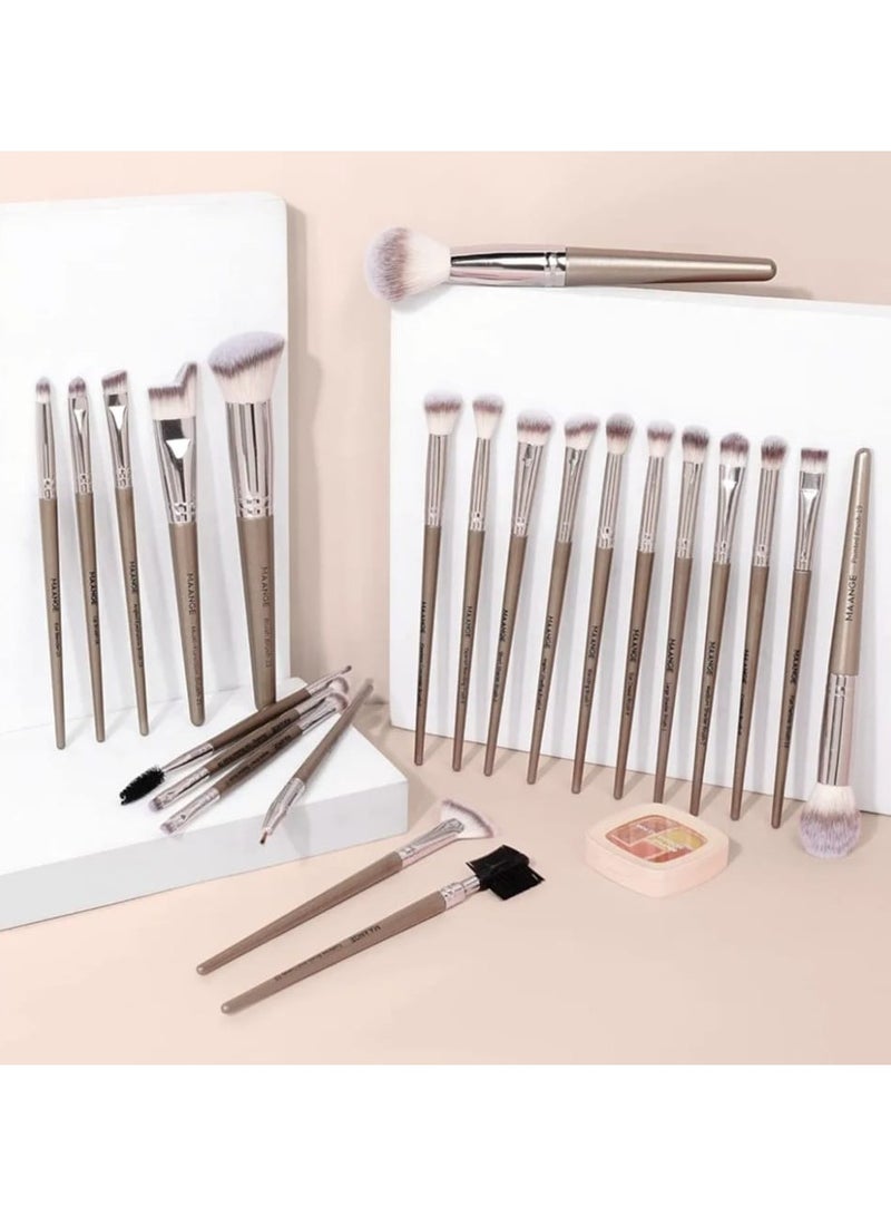 MAANGE 23 Pcs Makeup Brushes Set, Synthetic Makeup Brushes Set For Makeup Blush Brushes, Eyes And Facial - Image 5