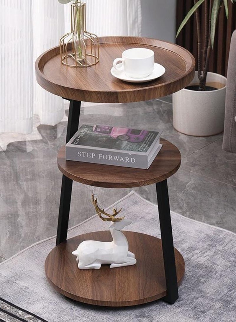 DubaiGallery خزانة جانبية للكنبة طاولة جانبية فاخرة خفيفة طاولة بسيطة حديثة لغرفة المعيشة خزانة جانبية منزلية - Image 3