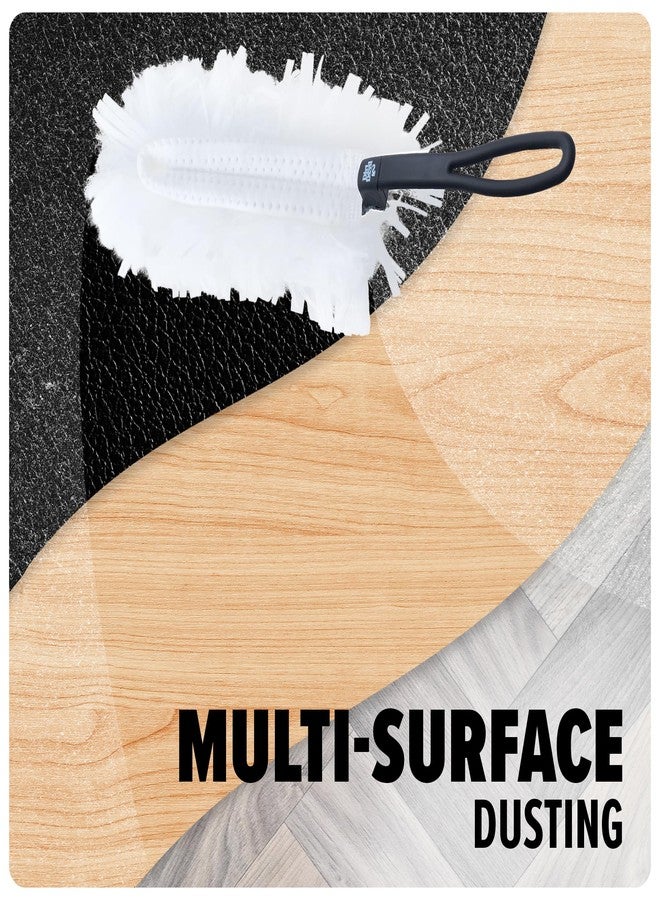 ديرت ديفيل منفضة الغبار المحمولة من Dirt Devil، منفضة يدوية لتنظيف الأسطح المتعددة، تتضمن رؤوسًا بديلة يمكن التخلص منها، منفضة غبار للاستخدام المنزلي - Image 3