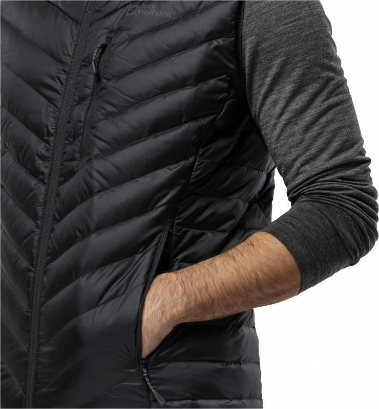 جاك ولفسكن 1207161-6350 Passamani Down Vest M Men's Vest