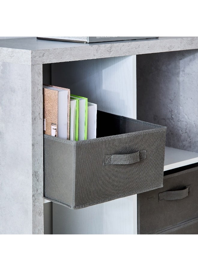 Home Box - Olive Cube Fabric Box 33 x 16.5 x 32 cm - Image 1