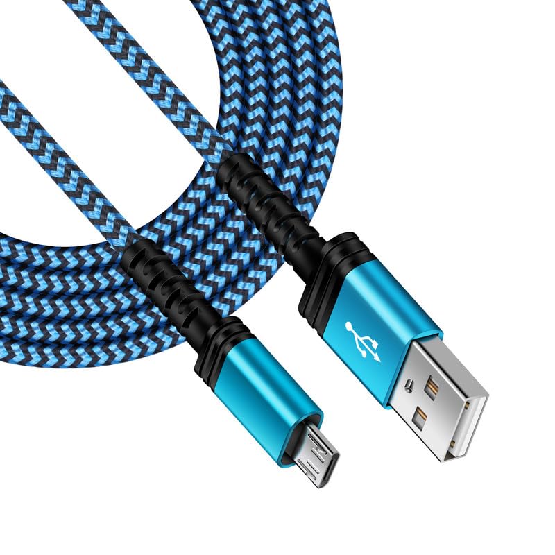 AILKIN Micro USB Cable 6ft Long, Best Replacement USB to Micro-USB Android Cord Fast Charging for Kindle Fire Tablets and Kindle E-Readers Kindle Paper White, HD, HDX, 7, 8, 10 - Image 1