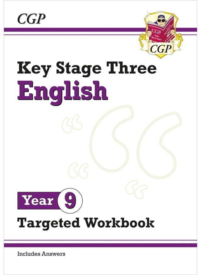 New KS3 English Year 9 Targeted Workbook (with answers) - Image 1
