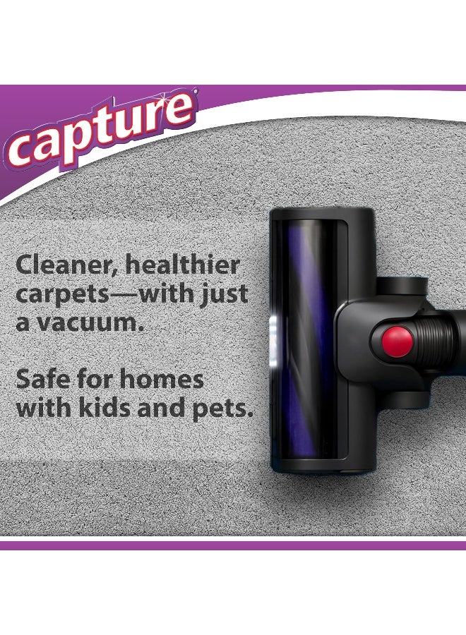 Capture Carpet & Rug Dry Cleaner w/Resealable lid - Home, Car, Dogs & Cats Pet Carpet Cleaner Solution - Strength Odor Eliminator, Stains Spot Remover, Non Liquid & No Harsh Chemical (2.5 lb) - Image 5