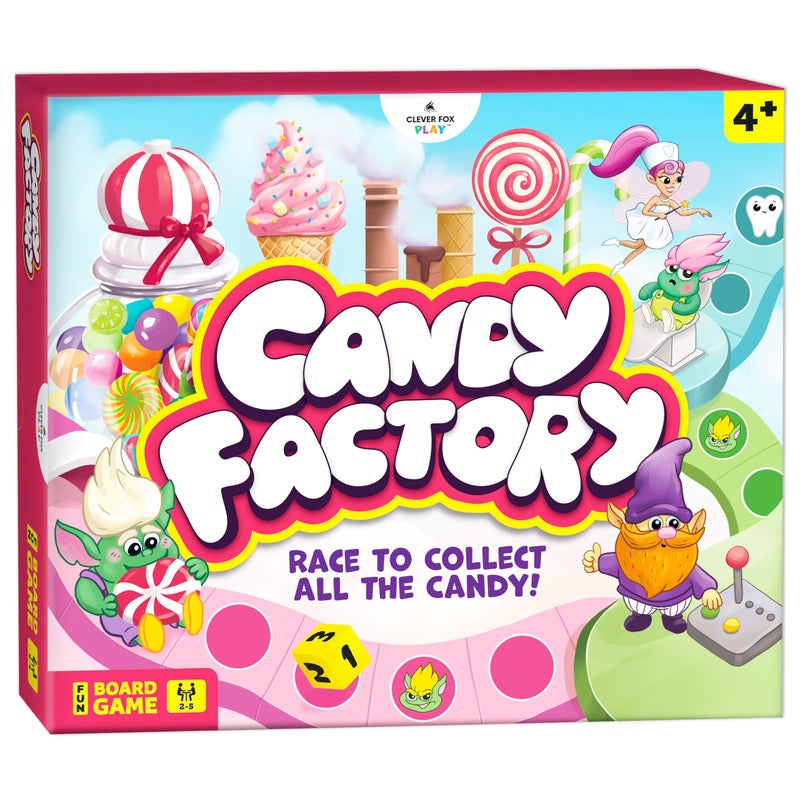 Clever Fox Play Candy Factory Family Board Game for Kids Ages 48  Game Night  Classroom Learning Game  Sweet Adventure in The Magic Land of Candy  BeginnerFriendly No Reading Required - Image 3