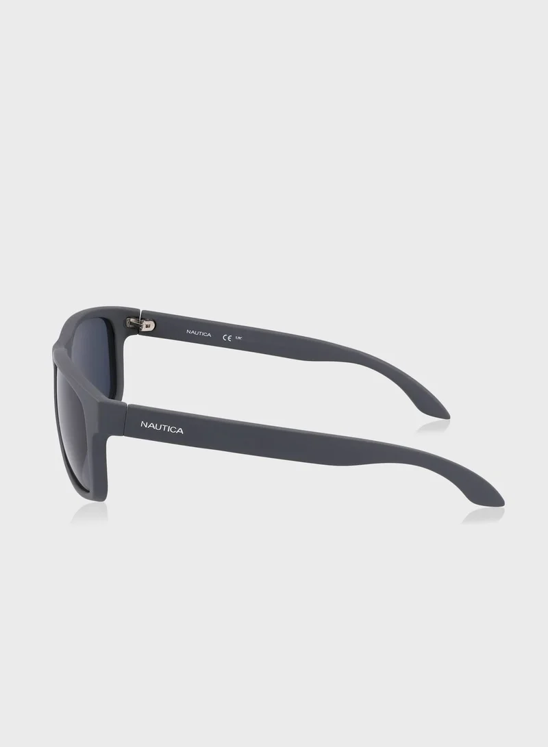 NAUTICA N2247S Oversized Sunglasses