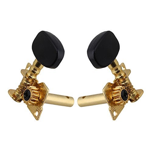 BQLZR Gold-Plated 2R2L Tuning Peg Machine Head Tuners For Ukulele 4 String Guitar - Image 3