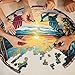 Jigfoxy Puzzles for Adults 1000 Pieces Sunset Beach Hard Challenging Jigsaw Relaxing Fun Game Perfect Birthday for Puzzle Lovers Home Dcor - Image 3