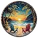 Jigfoxy Puzzles for Adults 1000 Pieces Sunset Beach Hard Challenging Jigsaw Relaxing Fun Game Perfect Birthday for Puzzle Lovers Home Dcor - Image 2