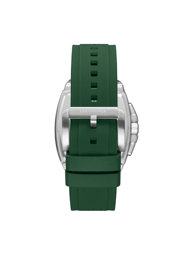 Lee Cooper Men's Silicone Multi Function Watch LC08081.377 - 43*52 mm