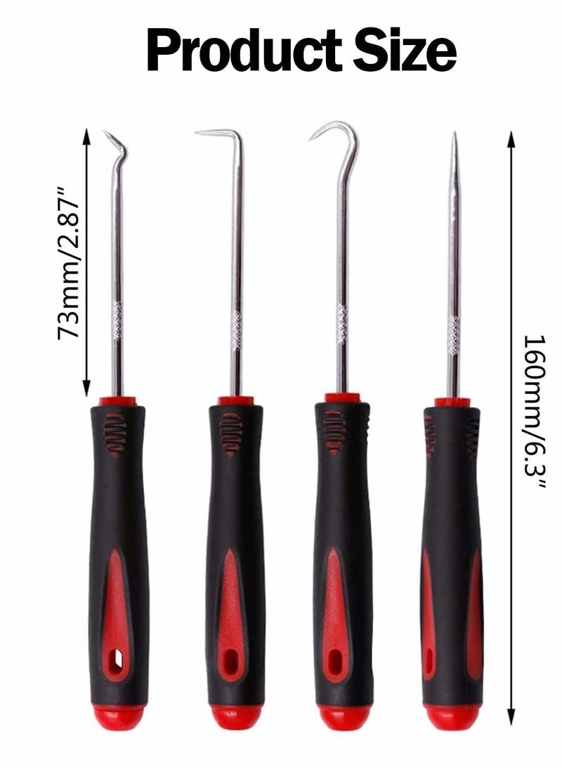 Y&D Hook Pick Set, 4 Pcs Precision & Set Hose Removal Car Auto Repair Maintenance Tools for Oil Seal Puller  - Image 5