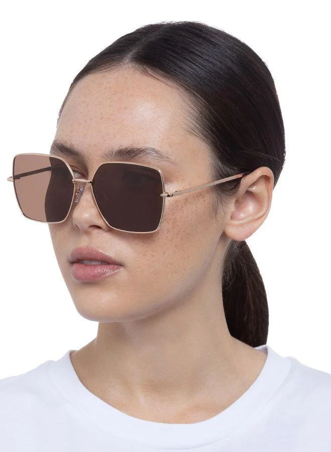 Solarized GLAM SQUARE METAL Luxury Sunglasses for Men & Women – High Quality Designer Eyewear, UV Protection, Stylish Frames, Timeless Elegance, and Fashionable Eye Shades