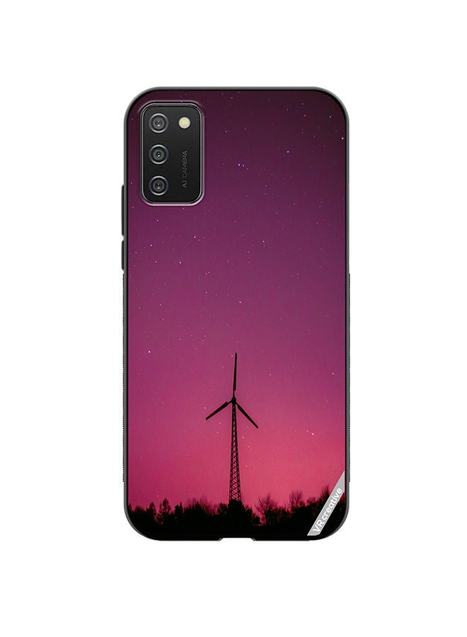 VR CREATIVE Protective Case Cover For Samsung Galaxy A02s Pink Nights Design Multicolour - Image 1