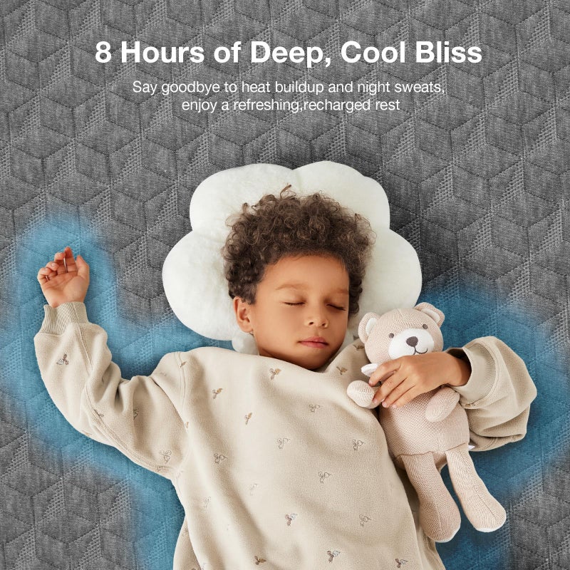 Novilla Twin XL Mattress 5 Inch, XL Twin Memory Foam Mattress in a Box with Airflow Wave-Cut & Pressure-Relieving Foam for Cool Touch & Contour Support Mattresses Twin XL Size - Image 3