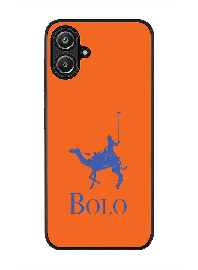 Stylizedd For Samsung Galaxy A06 Case,Slim fit Camera Protection, Shockproof Thin Phone cover - BOLO Orange - Image 1