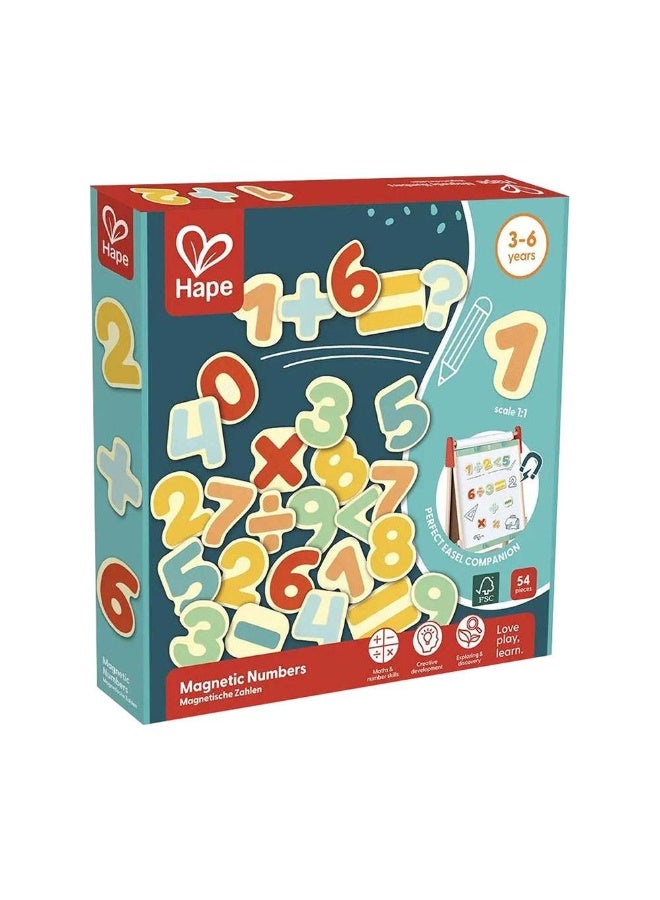 Hape مجموعة تعلم الأرقام المغناطيسية (54 قطعة) - Image 2